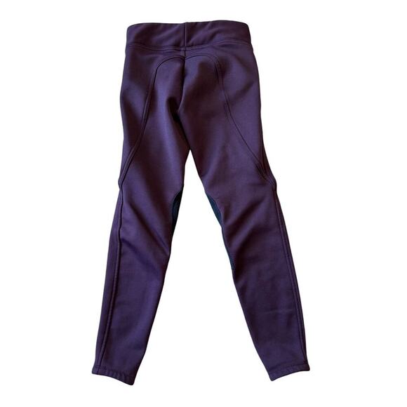 HORZE Active JR Pruple/Plum Riding pants, Girls size Medium; Equestrian; - Picture 2 of 8